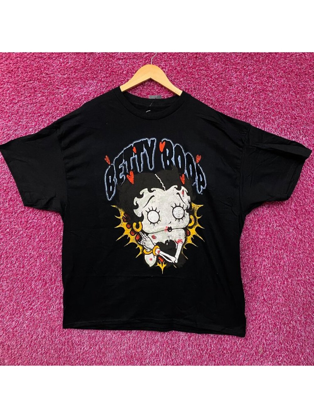 Fleischer Studios Betty Boop Zombie Love Graphic T-Shirt 2XL